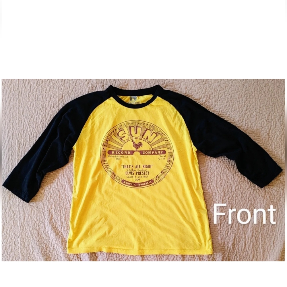 Elvis Presley Official Sun Records Graceland shirt The King 👑🎶